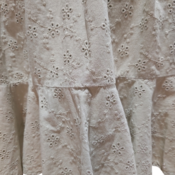 GUESS LOS ANGELES AUTHENTIC DENIM SHARON EYALET MINI DRESS SIZE S - Picture 13 of 16